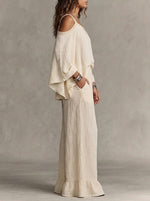 Women's Bohemian Cotton And Linen Set