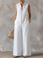 Women's Minimalist Zip-front Utility Jumpsuit